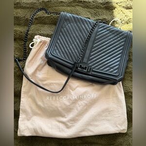 Rebecca Minkoff Black Quilted Crossbody Bag
